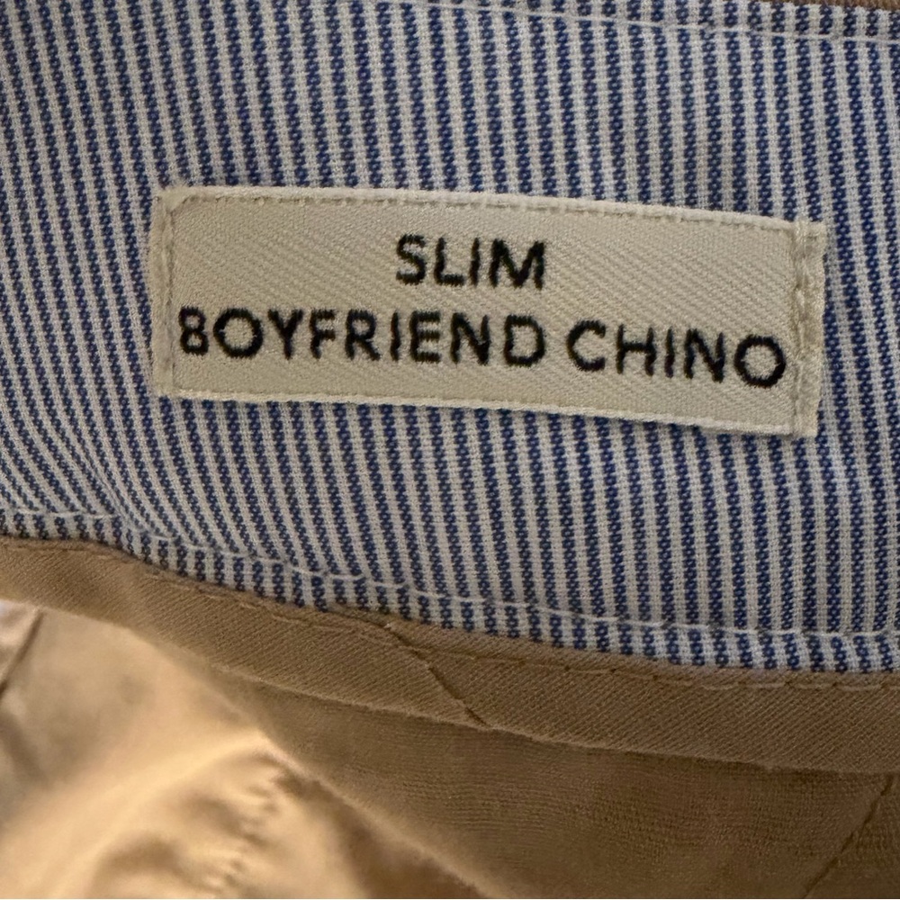 J.Crew Slim Boyfriend Chino Pants NWT Beige Size 24, 30 - Picture 6 of 10